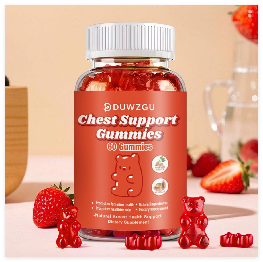 Chest Support Gummies-Breast Enhancement