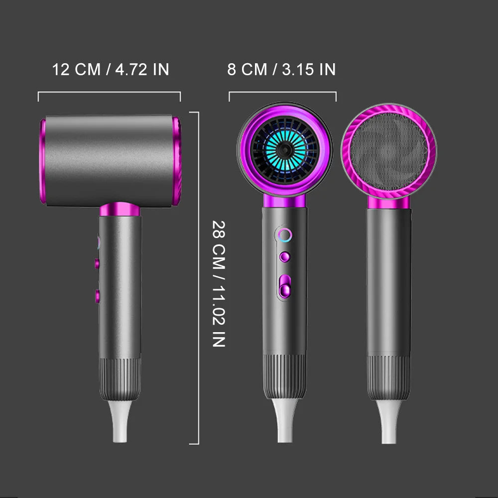 professional hair dryer hot and cold air
