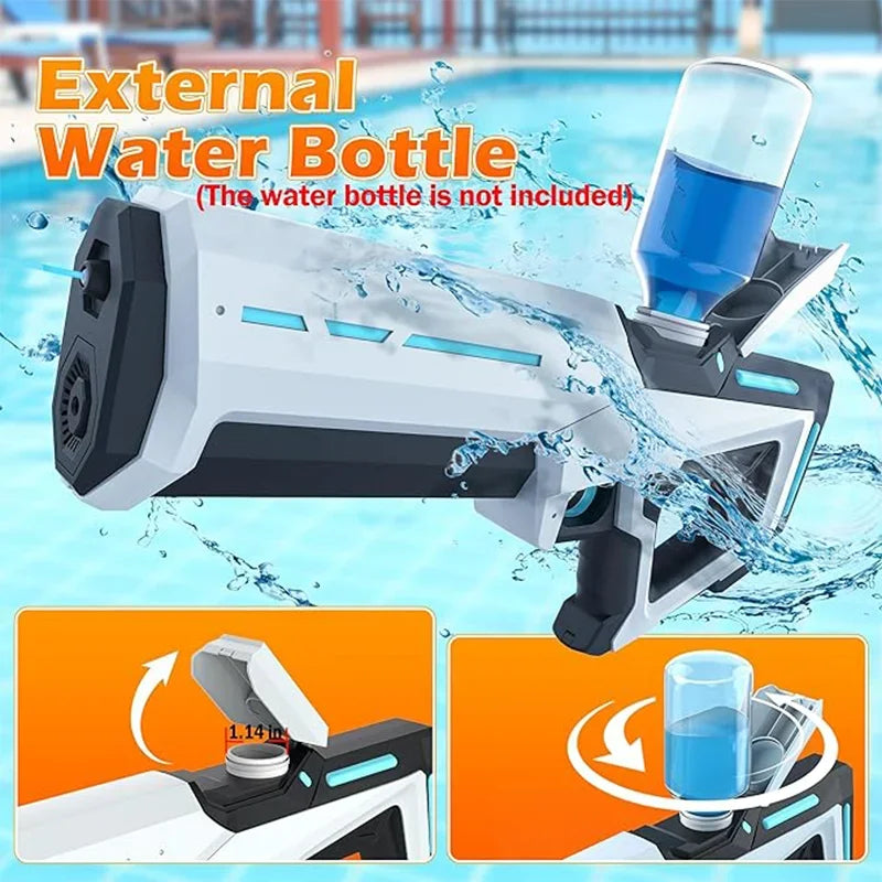Automatic Electric Water Gun – Powerful Water Blaster for Outdoor Summer Fun