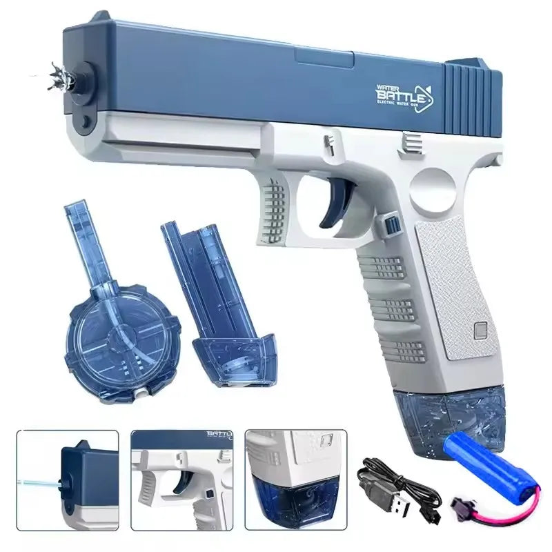 Automatic Electric Water Gun – Powerful Water Blaster for Outdoor Summer Fun