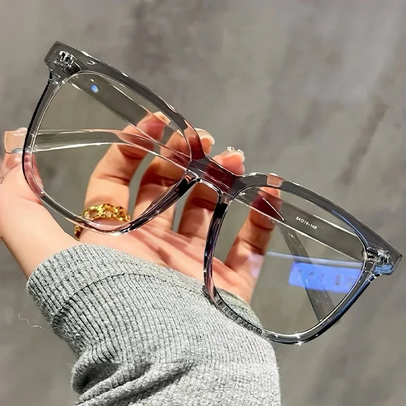 3pcs unisex square frame blue light blocking glasses