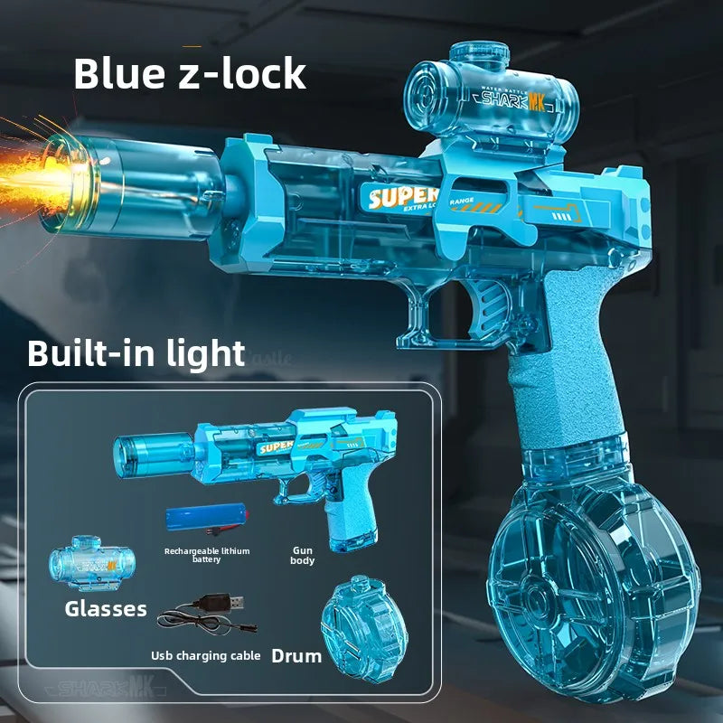 Automatic Electric Water Gun – Powerful Water Blaster for Outdoor Summer Fun