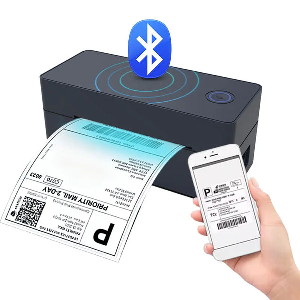 Thermal Shipping Label Printer 4x6 Support Android Mac iPhone Windows,Ebay,Etsy,Shopify,Vinted,Royal Mail - Shipping Label Printer