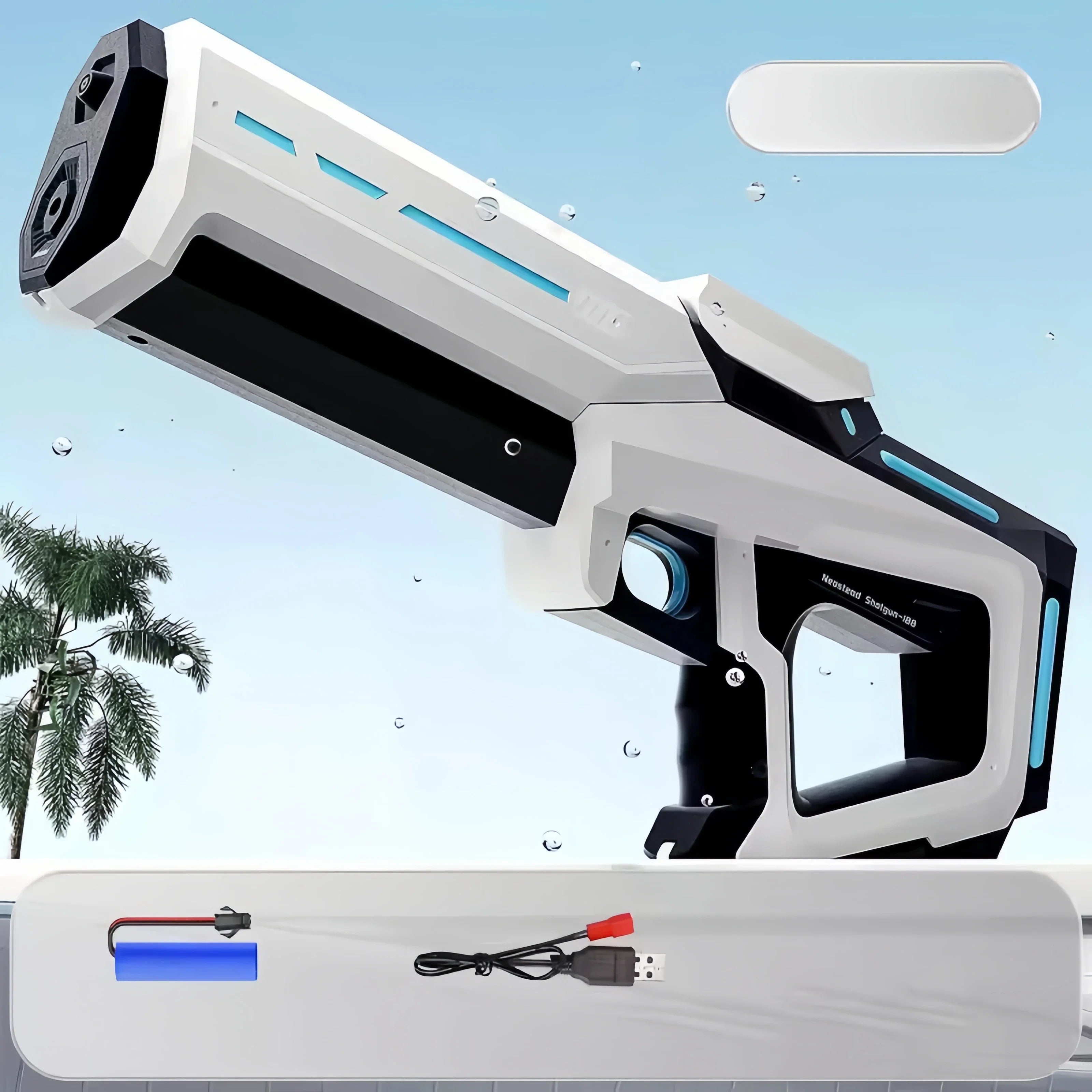 Automatic Electric Water Gun – Powerful Water Blaster for Outdoor Summer Fun