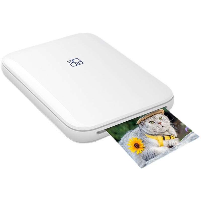 Vintage Style Photo Printer-Portable Full Color Wireless Photo Printer